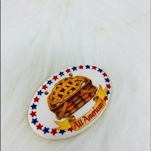 Longaberger “All American” Basket Tie On